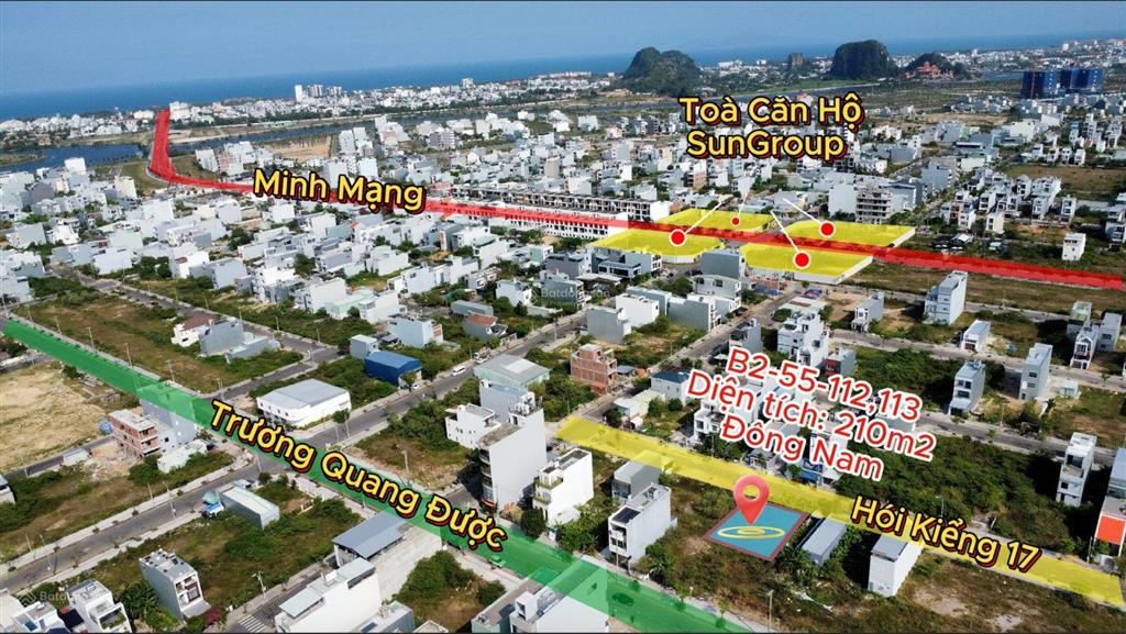 Chính chủ  bán đông nam, nam hoà xuân sát trục đường minh mạng vs trương quang được