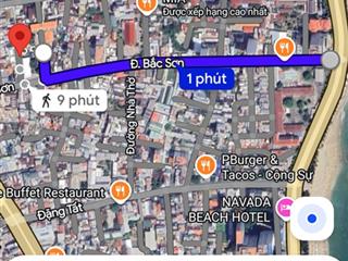 Hạ giá bán nhanh đất gần biển hòn chồng hẻm bắc sơn cách biển 600m