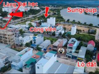 Giảm giá lô đất 100m2 tđc hòn rớ 2 bên sông