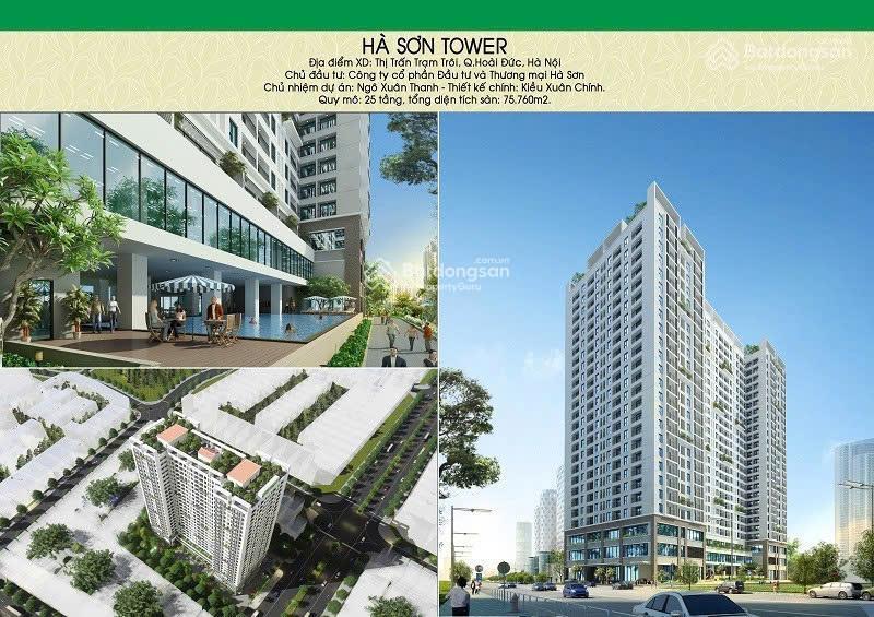 Mô tả dự án hà sơn tower geleximco trạm trôi.