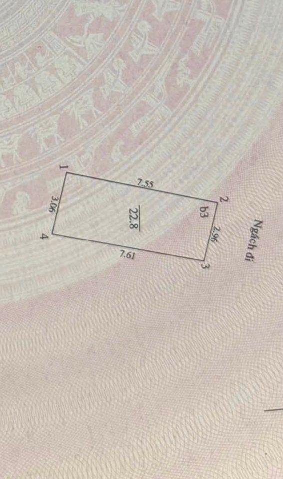 Chính chủ ban nha 5,95 ty ko Quy hoạch Gần công viên Thống Nhất - Hồ Ba Mẫu, quận #Đống_Đa. ✅ Sổ đỏ riêng 23/28m*4 tầng.