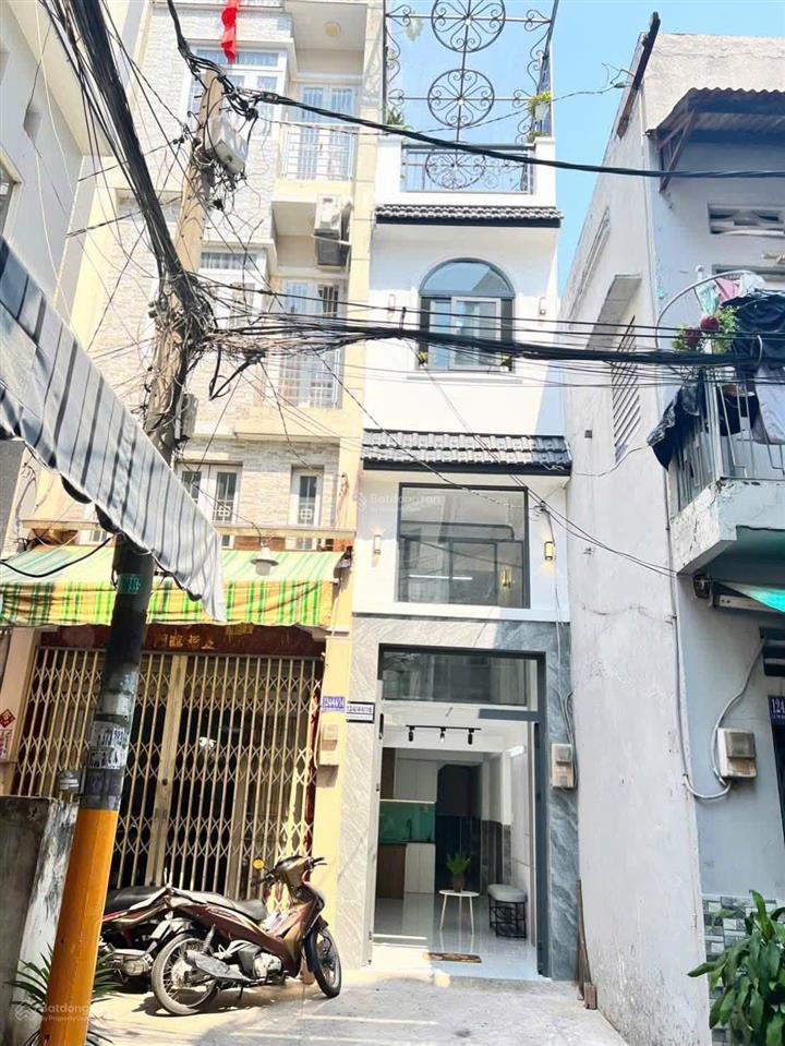 4,5 tỷ  nhà hxh lê thị bạch cát mới đẹp, ở ngay
