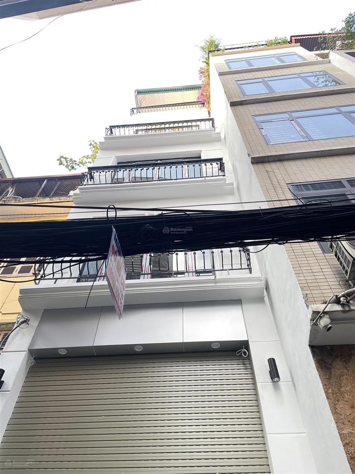 Bán nhà 7t thang máy mới pl hào nam cát linh 55m2 ô tô đỗ giá 25,8 tỷ.