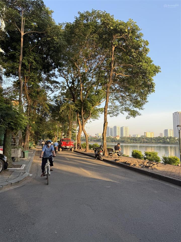 Siêu biệt thự bán đảo linh đàm  view hồ  254m  kinh doanh đỉnh  chỉ 65 tỷ