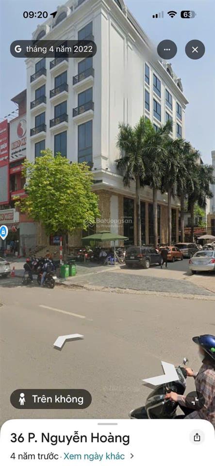 Chính chủ bán tòa nhà mặt phố nguyễn hoàng, nam từ liêm, mỹ đình