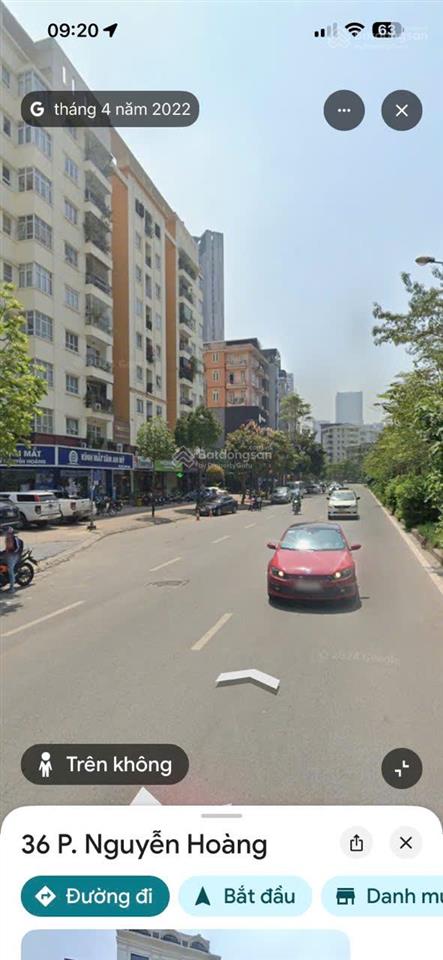 Chính chủ bán tòa nhà mặt phố nguyễn hoàng, nam từ liêm, mỹ đình