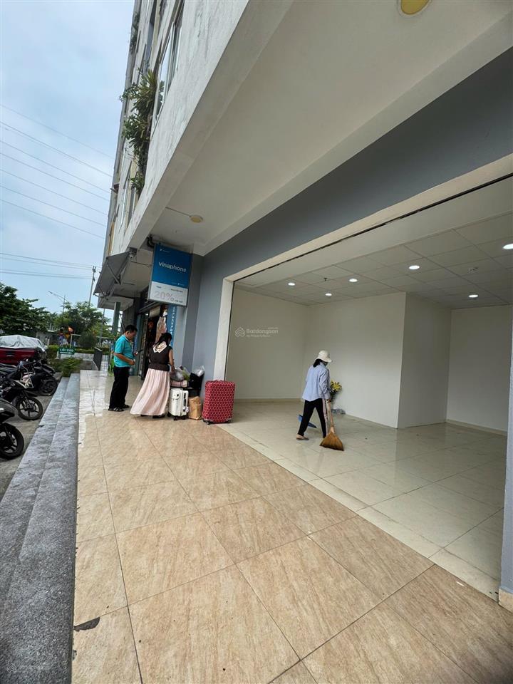 Bán căn hộ kinh doanh thương mại tầng 1 dt 70m2 tiện ở kd, vp sổ hồng khu nhà ở xh khu cn hòa khánh
