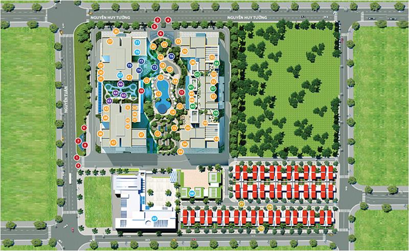 Cho thuê lk 4pn 4wc, 55m2 tại kđtm đại kim  định công, giá siêu hời 15,5 triệu