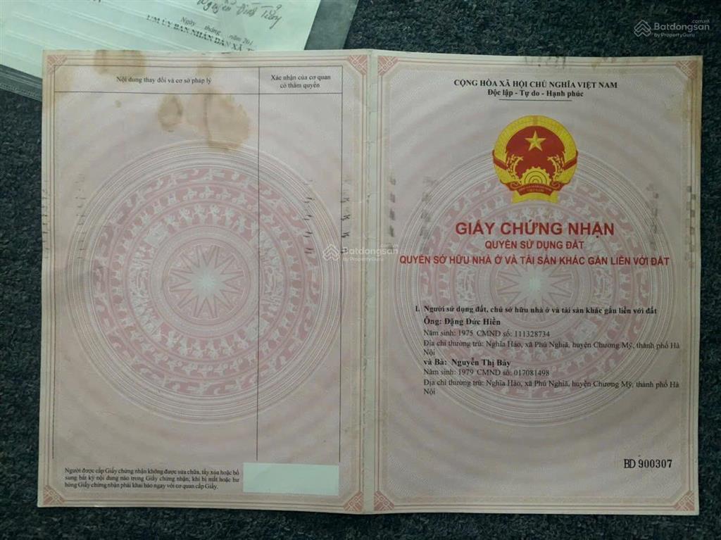 Cần tiền đáo hạn ngân hàng nên bán gấp lô đất thổ cư rất đẹp, dt 55m giá chỉ 2,1 tỷ.  0981 782 ***