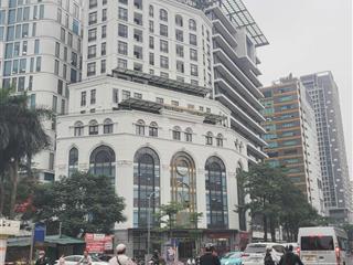 Đẳng cấp mặt phố đường cầu giấy  building hạng a  lô góc 3 mặt thoáng