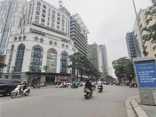 Siêu phẩm! mặt phố hoàng quốc việt, building hạng a, lô góc 3 mặt thoáng, dòng tiền 6 tỷ/năm