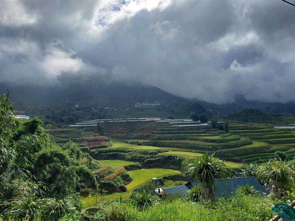 Bán đất sapa view đẹp làm quán cafe, khách sạn, dt 750 m2, chỉ 5.6 tỷ, bao giấy phép xd