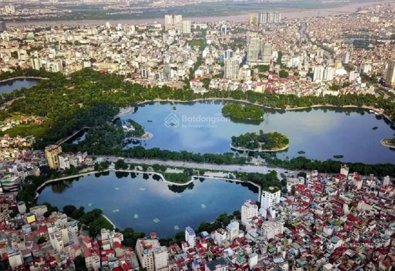 Biệt thự 4,5t căn góc hồ ba mẫu, sát phố lê duẩn cv thống nhất, ngõ ba gác tránh dt 94m2 mt 6,6m