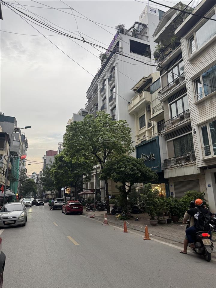 Nhà 5t mặt phố vạn phúc kéo dài thông giang văn minh và trần phú đường 25m hè 6m dt 52m mt 4,5m