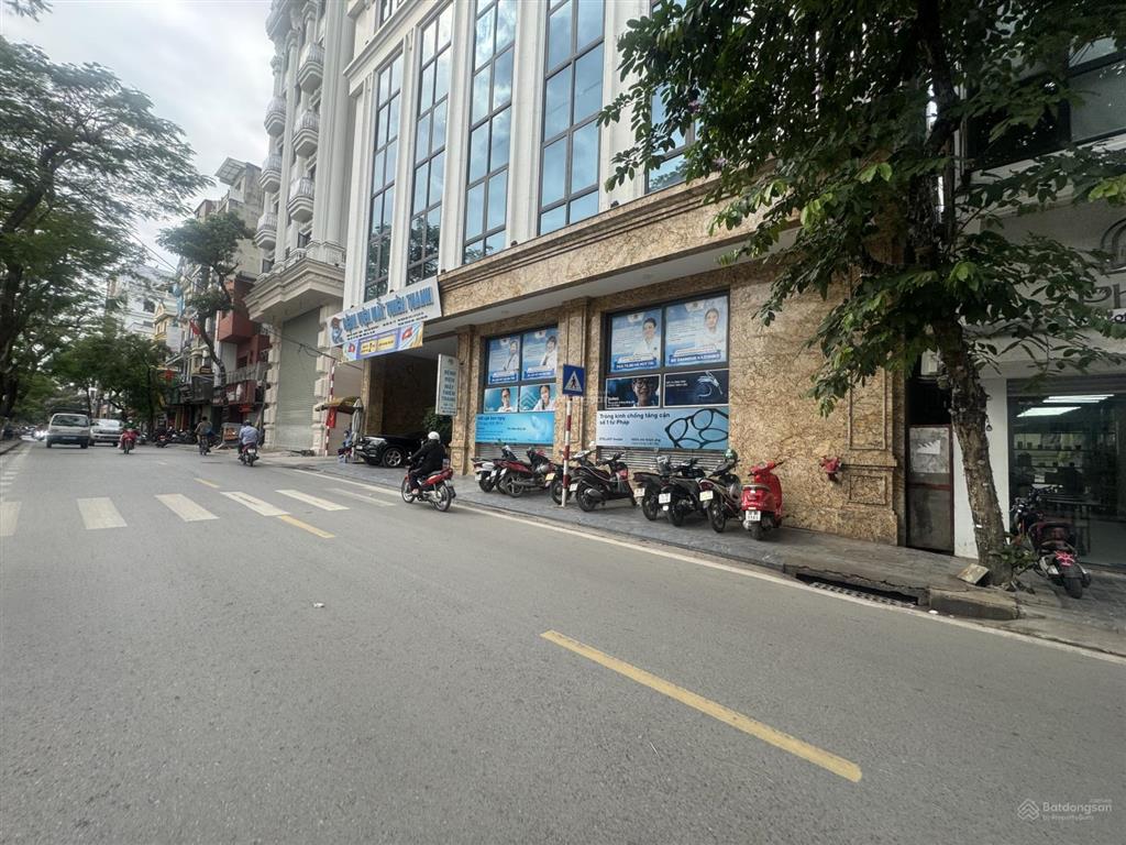 Nhà mp an trạch  cát linh phố trung tâm đống đa, vỉa hè rộng kd sầm uất, dt 38m 24tỷ siêu hiếm