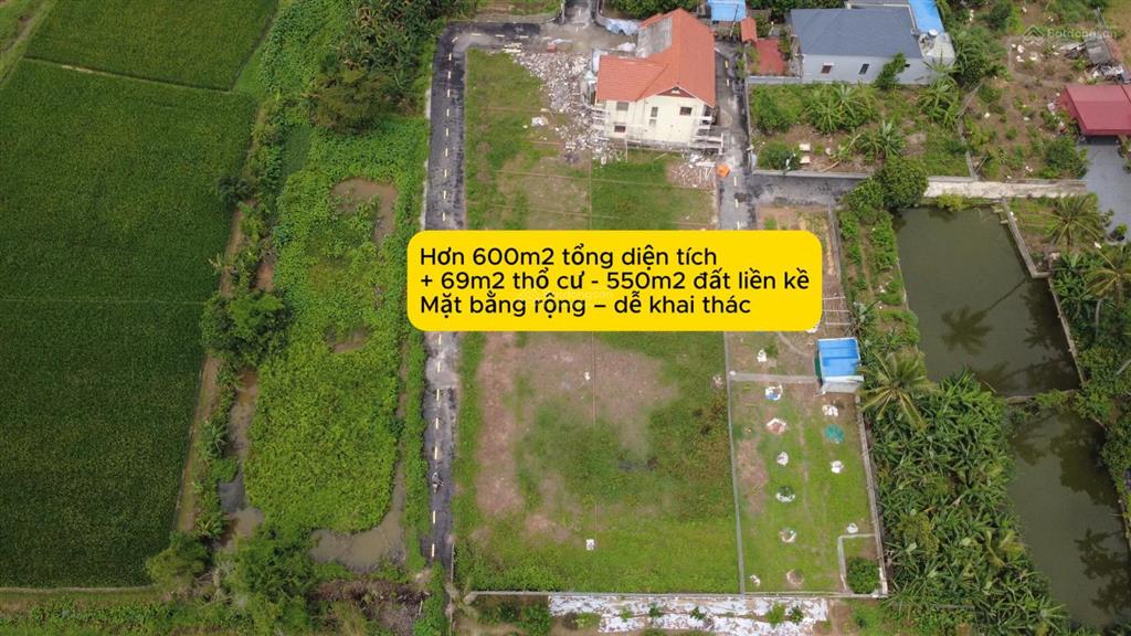 Cần bán gấp đất 620m2 gần kcn ngũ phúc vị trí kinh doanh cực tốt 1. x tỷ