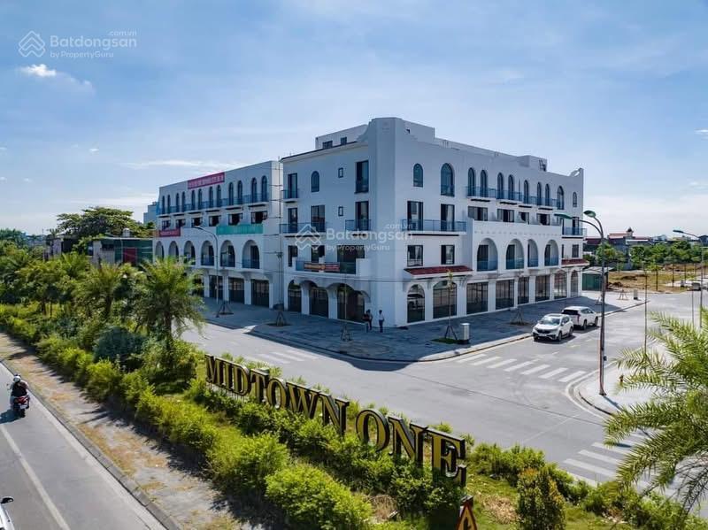 Bán shophouse 91m2 tại midtown one uông bí, 3,7 tỷ, 5 tầng, mặt tiền 5m
