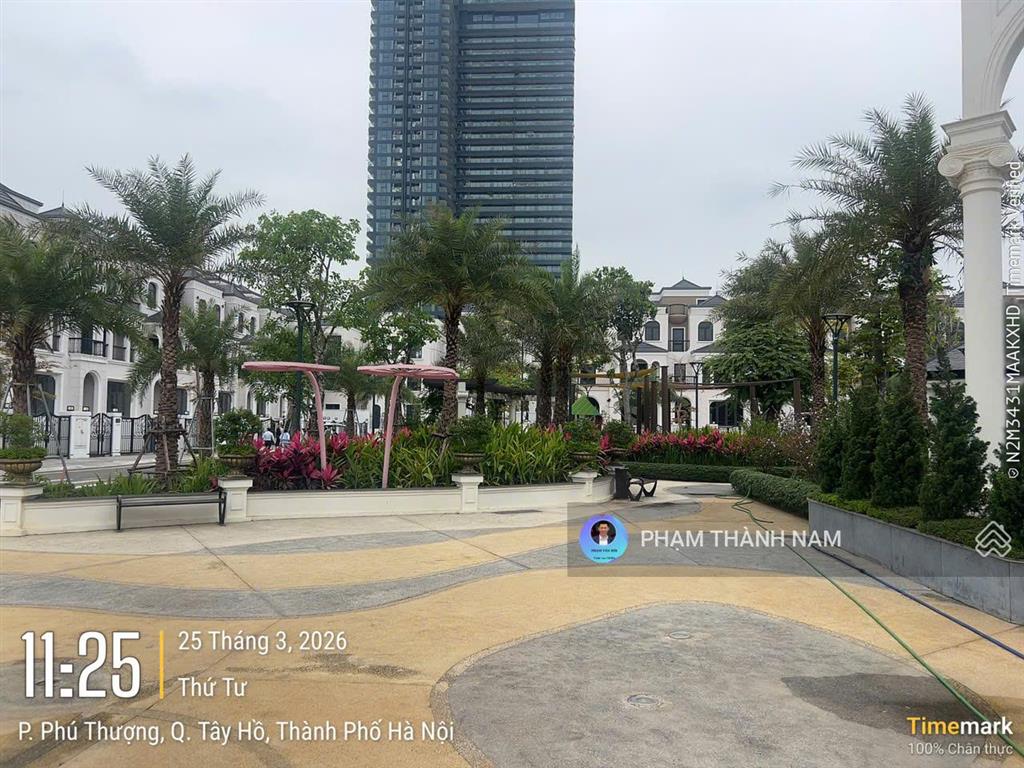 Hàng hiếm ciputra dt 140m² nội khu yên tĩnh đường 21.5m giá tốt view công viên