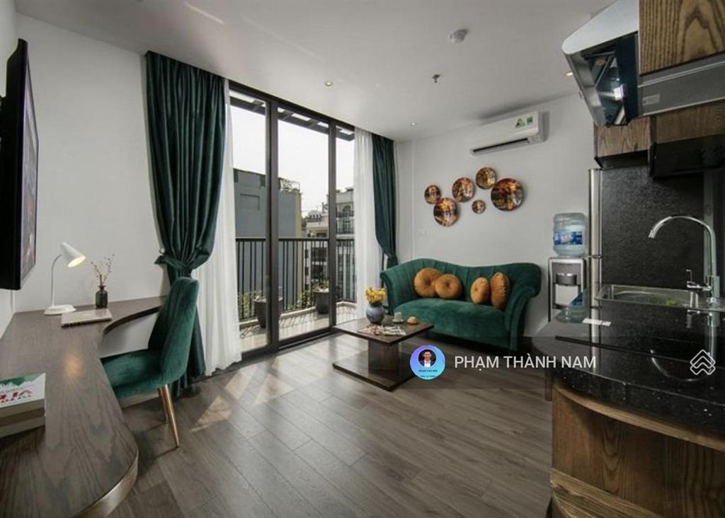 Bán toà căn hộ lô góc tại phố lạc long quân tây hồ hà nội  dt 80m 7 tầng 13pn full nội thất