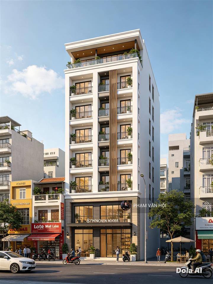 Cho thuê tòa căn hộ 8 tầng 57 phòng xây mới full nội thất nhật chiêu, gần lotte mall tây hồ 370