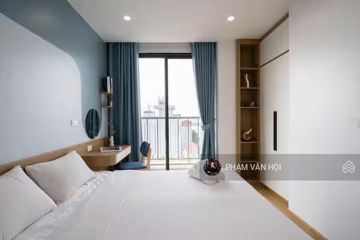 Cho thuê tòa căn hộ 400m 9 tầng 57 căn an dương vương đối diện ciputra full nội thất pccc đầy đủ