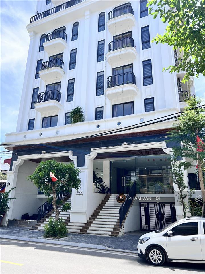 Cho thuê tòa căn hộ 400m 9 tầng 57 căn an dương vương đối diện ciputra full nội thất pccc đầy đủ