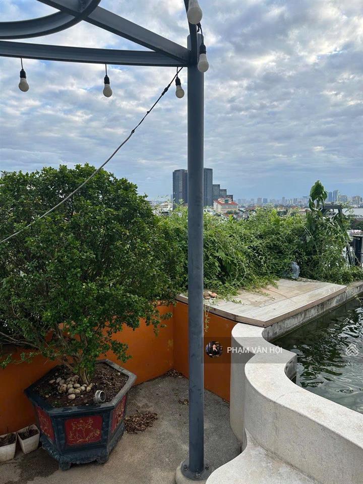 Bán tòa nhà lô góc mặt phố âu cơ tây hồ 242m 10 tầng view hồ tây sông hồng dòng tiền 450 triệu /th