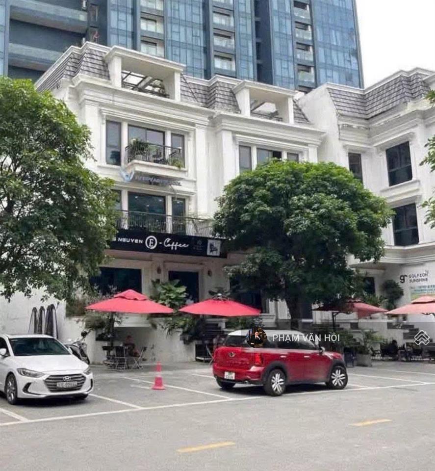 Bán shophouse sunshine city ciputra 150m | mt 7,5m | 3,5 tầng+1 hầm hướng đông nam giá 55 tỷ