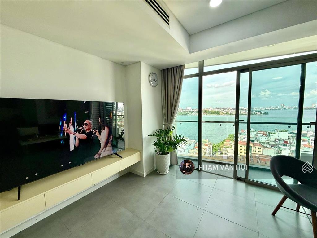 Bán chung cư watermark 120m 3pn tầng cao view hồ tây 395 lạc long quân 16,5 tỷ