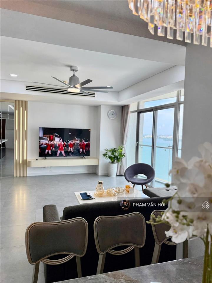 Bán chung cư watermark 120m 3pn tầng cao view hồ tây 395 lạc long quân 16,5 tỷ