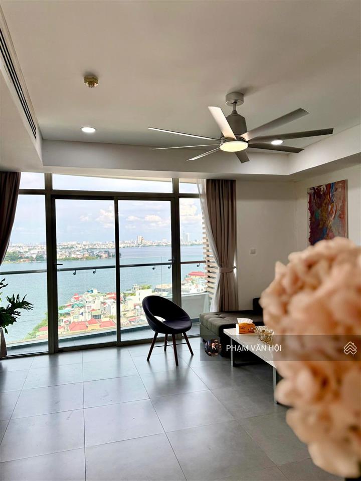 Bán chung cư watermark 120m 3pn tầng cao view hồ tây 395 lạc long quân 16,5 tỷ