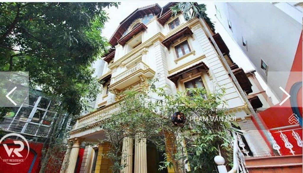 Cho thuê gấp biệt thự mặt phố tô ngọc vân tây hồ  dt 300m2  xây 5 tầng sân vườn rộng giá rẻ