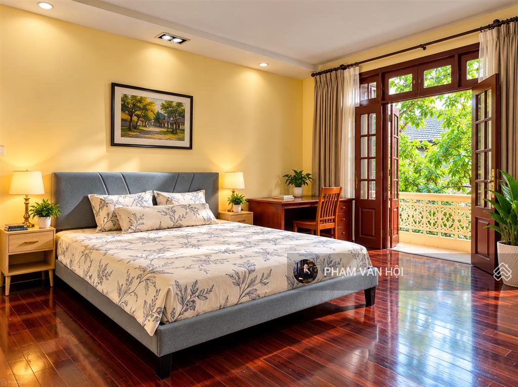 Cho thuê biệt thự sân vườn ngõ 34 phố au cơ tây hồ  dt 300m xây 3 tầng 4pnkk full nội thất