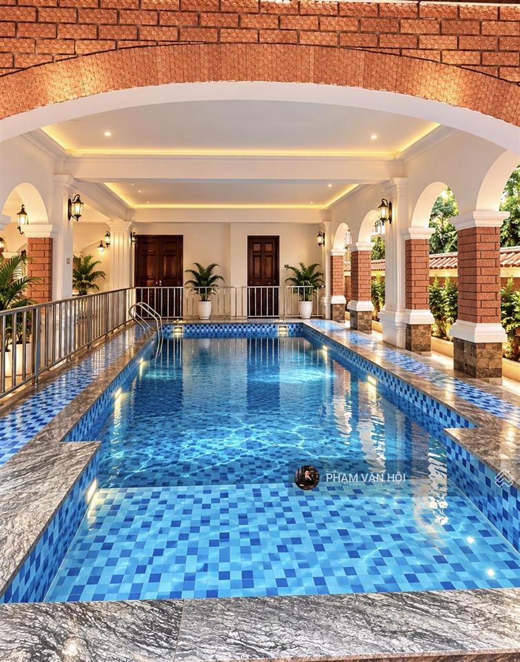 Cho thuê biệt thự sân vườn bể bơi phố tô ngọc vân tây hồ hà nội  400m2 5 tầng 4pn full đồ giá rẻ