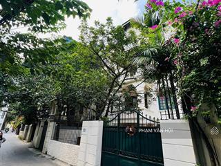 Cho thuê biệt thự sân vườn, phố tô ngọc vân  tây hồ  dt 200m 5 tầng gara ô tô 55 triệu/tháng