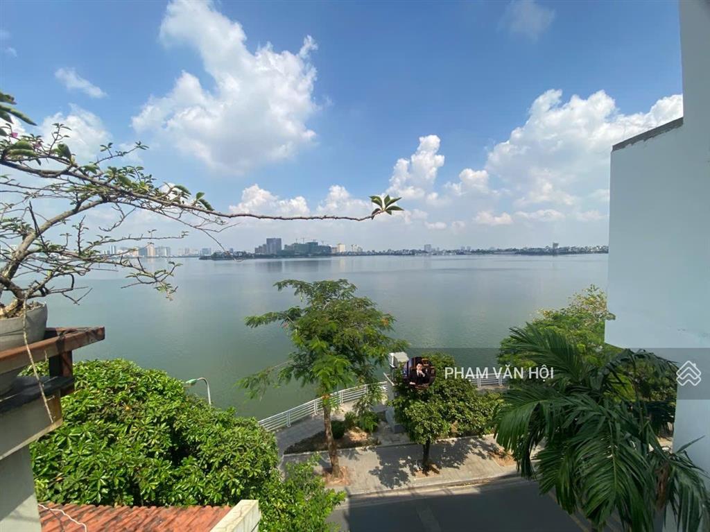 Cho thuê nhà mặt phố nguyễn đình thi, mặt hồ tây, 160m, mt 10m, 4 tầng, giá 120 triệu/tháng
