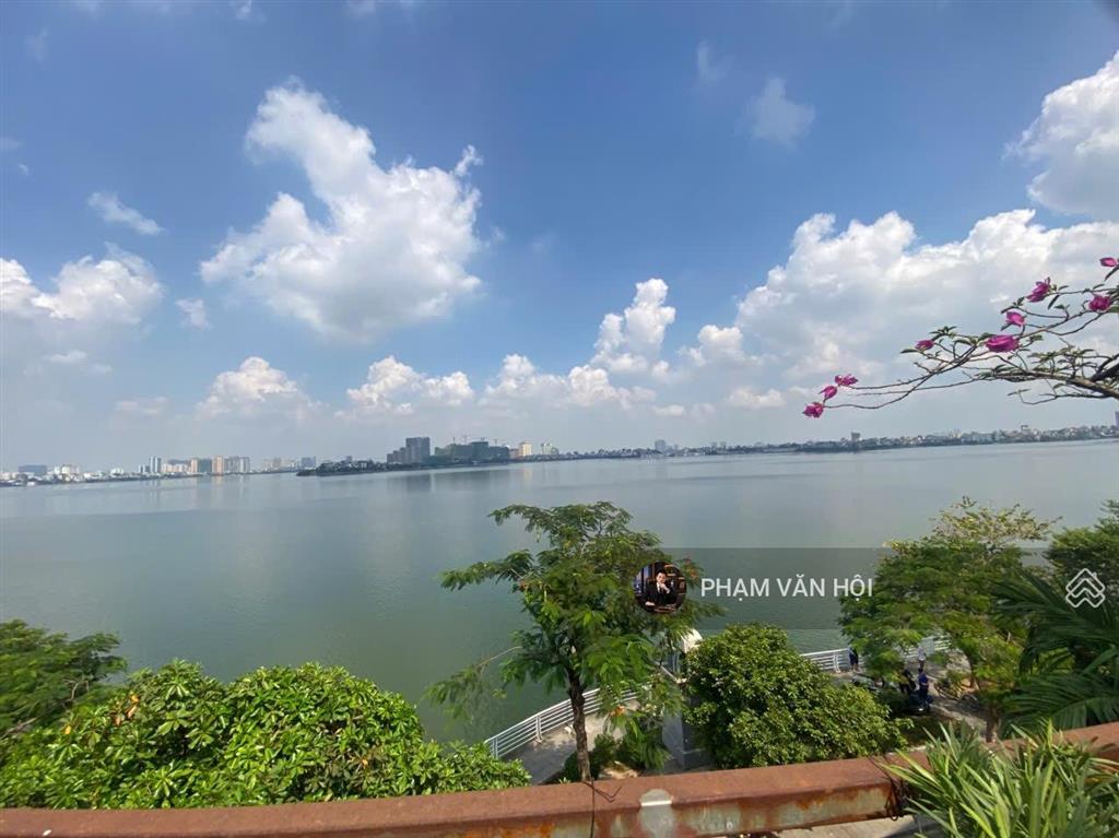 Cho thuê nhà mặt phố nguyễn đình thi, mặt hồ tây, 160m, mt 10m, 4 tầng, giá 120 triệu/tháng