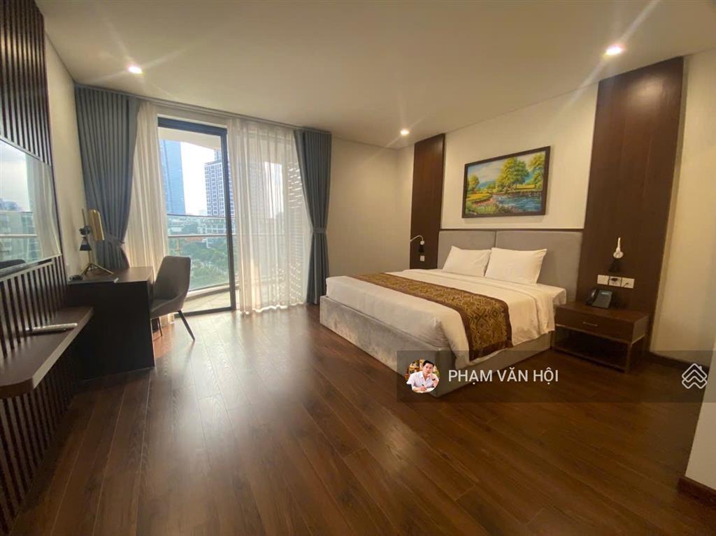 Cho thuê khách sạn 1000m x 10 tầng 90 phòng khách sạn mặt phố văn cao bao đình hà nội