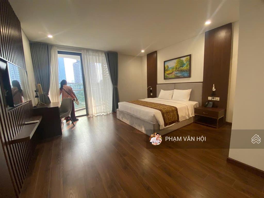 Cho thuê khách sạn 1000m x 10 tầng 90 phòng khách sạn mặt phố văn cao bao đình hà nội