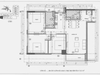 Chung cư viện 103  2 ngủ 2 vs, diện tích rộng, hàng hiếm