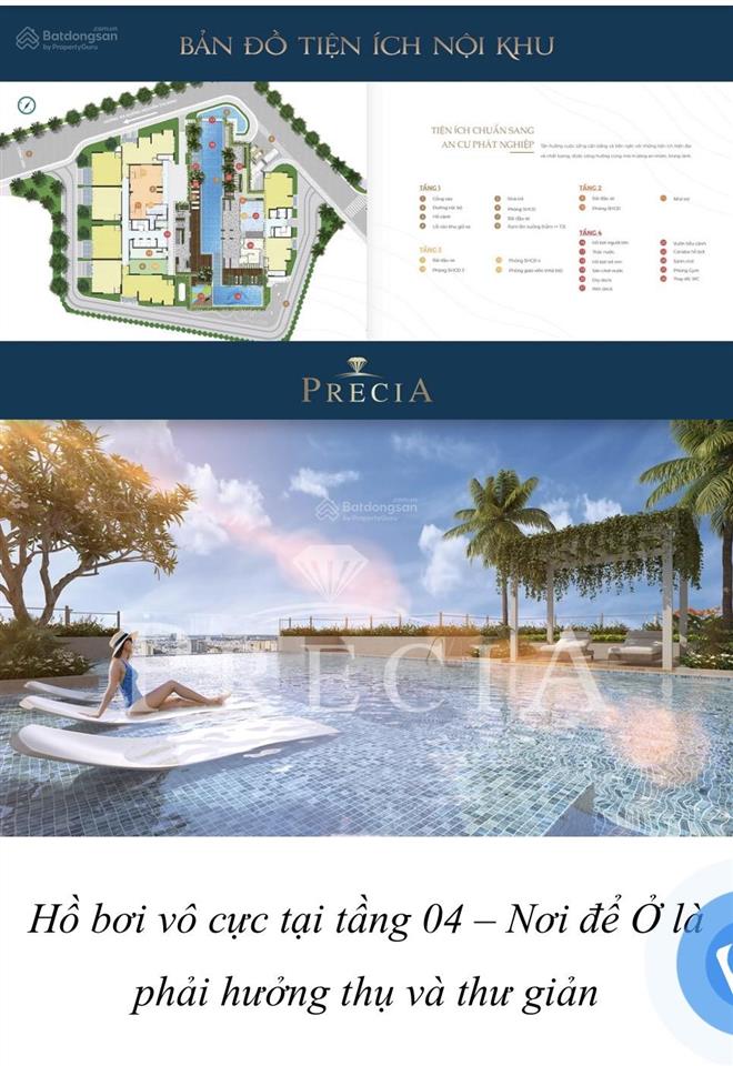 Bán căn hộ precia quận 2 dt 96,7m2 3pn căn góc sổ hồng.  zalo 0903 358 ***