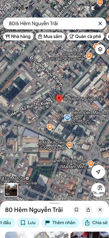 Bán căn hộ chung cư nguyễn trãi 61,92m2 tầng 2 + lửng gỗ, sổ hồng. giá 4,8 tỷ