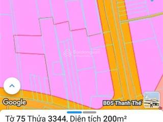 Bán đất tại huỳnh thị hiếu, 3 tỷ, 200m2, hướng tây nam, mặt tiền 6m