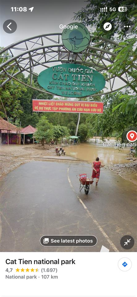 Bán đất cổng khu du lịch nam cát tiên, huyện tân phú, 9 tỷ, 1600 m2