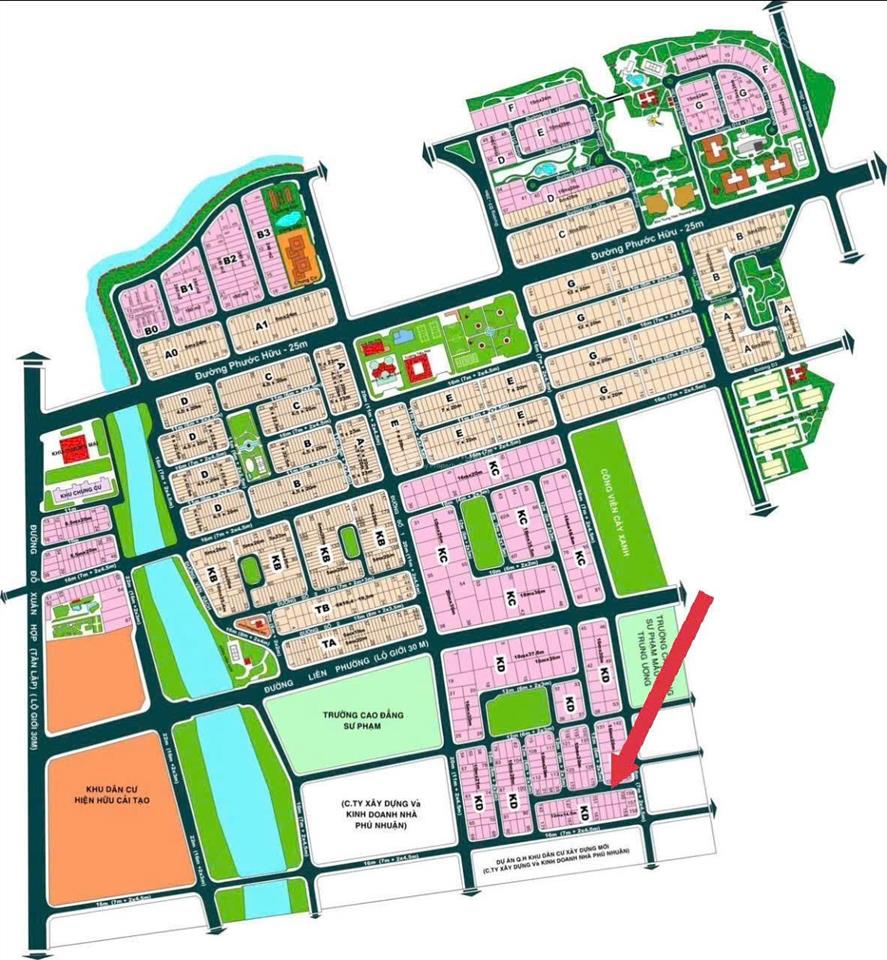 Bán nền biệt thự kdc kiến á, gần global city