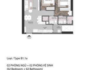 Kẹt tiền bán lỗ 800tr căn 2pn 75m2 view sông, view thể thao rạch chiếc eaton park, kế góc cực đẹp