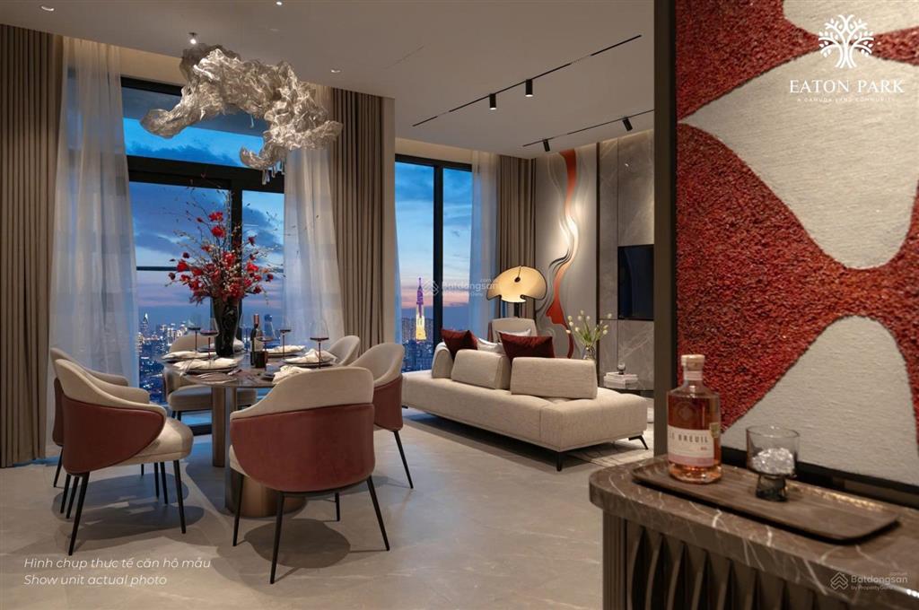 Kẹt tiền bán lỗ 800tr căn 2pn 75m2 view sông, view thể thao rạch chiếc eaton park, kế góc cực đẹp