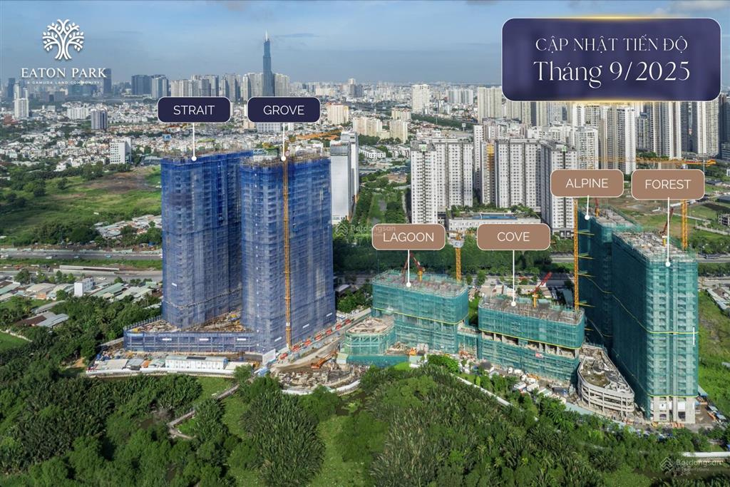 Kẹt tiền bán lỗ 800tr căn 2pn 75m2 view sông, view thể thao rạch chiếc eaton park, kế góc cực đẹp