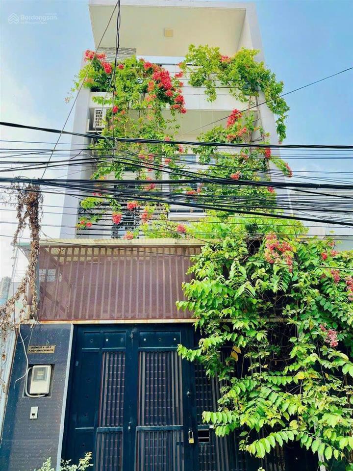 Nhà 3 lầu hẻm xe hơi đường số 6 hiệp bình chánh ngay chợ bình triệu thủ đức, 65m2 6,x tỷ