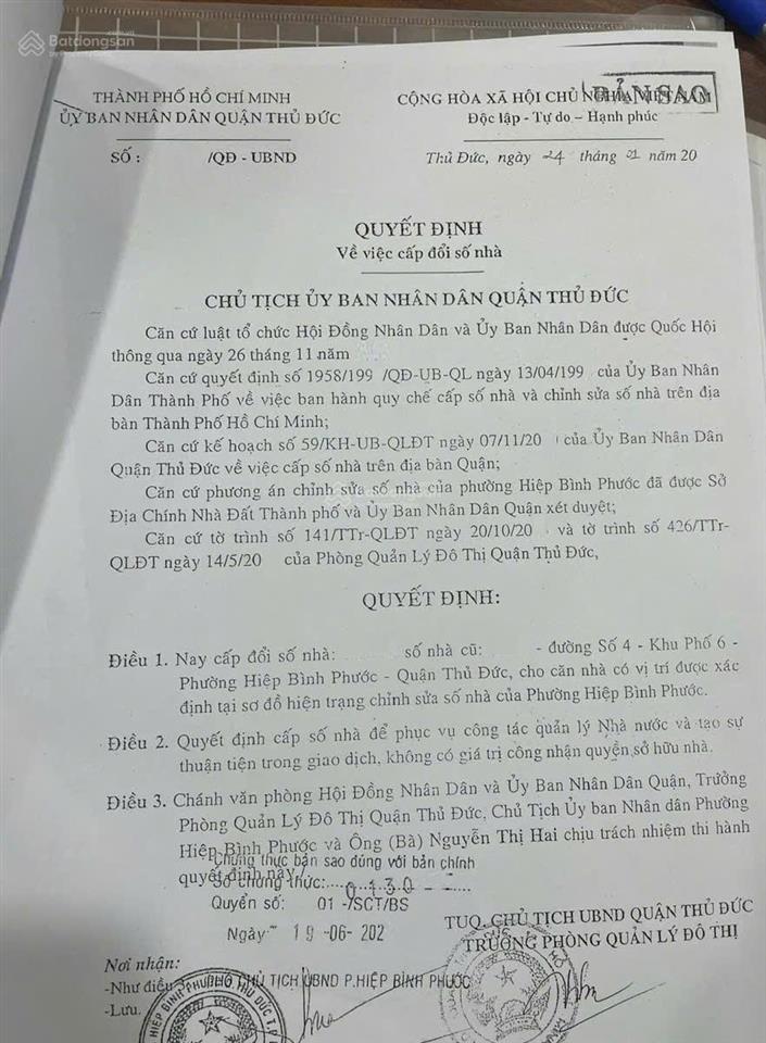 Nhà trệt lầu lửng 40m2 đất hẻm 36 đường số 4 hiệp bình phước, giá 1 tỷ 790 triệu